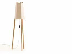 Stehleuchte Taya Pur, Buche