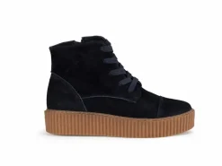 Stiefelette aus Bio Leder, 81 mitternachtblau, 38