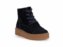 Stiefelette aus Bio Leder, 81 mitternachtblau, 38