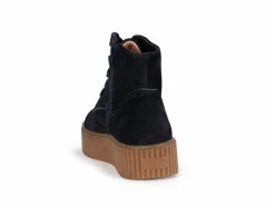 Stiefelette aus Bio Leder, 81 mitternachtblau, 38