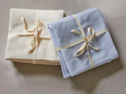 Stoffwindel-Set, himmelblau, 75 x 75 cm, 100 % Baumwolle, GOTS, NATURTEXTIL BEST