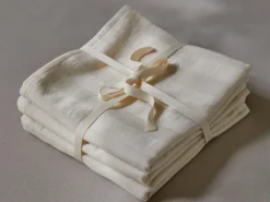 Stoffwindel-Set, natur, 75 x 75 cm, 100 % Baumwolle, GOTS, NATURTEXTIL BEST