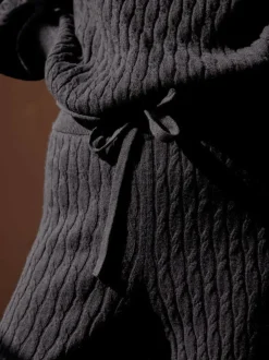 Strickhose aus Bio-Baumwolle und Wolle, 01 schwarz, S, GOTS