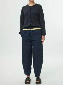 Strickjacke aus Bio-Baumwolle, 38 navy, S, GOTS