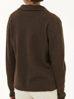 Strickjacke aus Yakwolle, 67 espresso, S