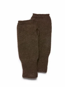 Strickstulpen aus Yakwolle, 67 espresso, one size