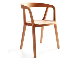 Stuhl Asensio, mit Armlehne, Buche