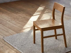 Stuhl Karim, mit Holz-Sitzfläche, Buche