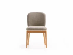 Stuhl Kilian, ohne Armlehne, Wollstoff Tano Natur (79), Buche