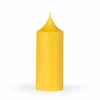 Stumpenkerze aus Bienenwachs, H 13 cm, ø 5 cm