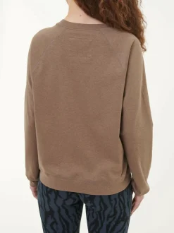 Sweatpullover aus Bio Baumwolle, 62 walnuss melange, S, GOTS