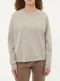 Sweatpullover aus Bio Baumwolle, 15 stein melange, S, GOTS