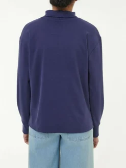 Sweatshirt aus Bio Baumwolle, 39 royalblau, 38, GOTS