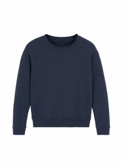 Sweatshirt aus Bio-Baumwolle, 38 navy, 38, GOTS
