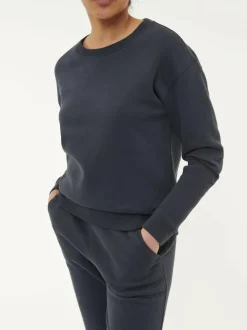 Sweatshirt aus Bio-Baumwolle, 38 navy, 38, GOTS