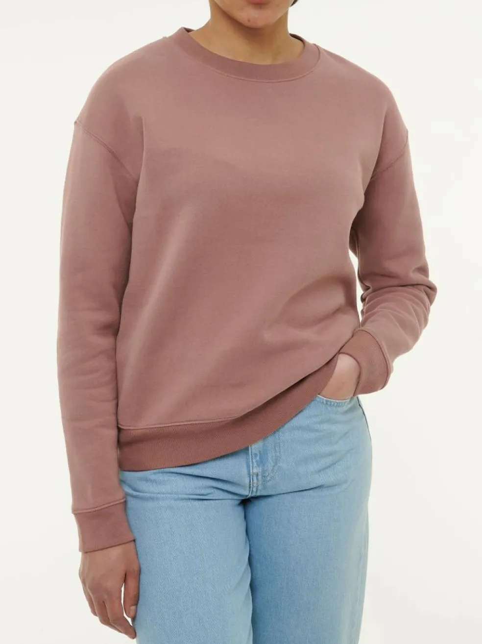 Sweatshirt aus Bio-Baumwolle, 71 cappuccino, 38, GOTS