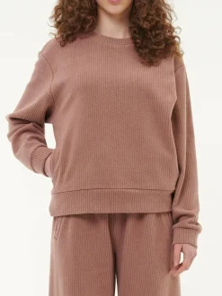 Sweatshirt aus Bio-Baumwolle, 71 cappuccino, S, GOTS