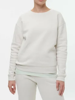 Sweatshirt aus Bio-Baumwolle, 16 perlmutt, 38, GOTS