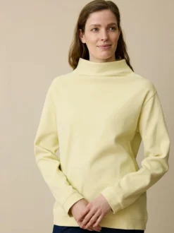 Sweatshirt aus Bio-Baumwolle, 54 pastellgelb, M, GOTS