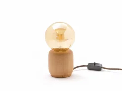 Tischleuchte Osino inkl. Leuchtmittel, Buche