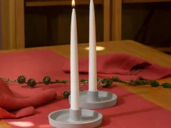 Tischset ARIANA, granatapfel, 38 x 48 cm, 60% Baumwolle/40% Leinen, GOTS