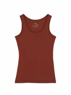 Top aus Bio Baumwolle, 76 mahagoni, 38, GOTS