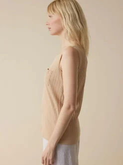 Top aus Bio Baumwolle, 94 toffee, M, GOTS