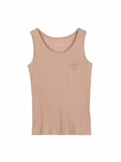 Top aus Bio Baumwolle, 94 toffee, M, GOTS