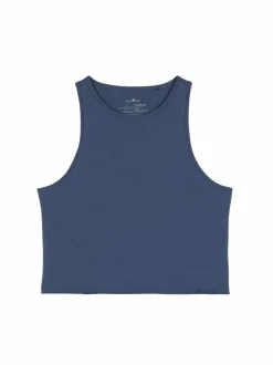 Top aus Bio Baumwolle, 33 vintage indigo, S, GOTS