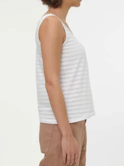 Top aus Bio Baumwolle, 11 weiss, S, GOTS