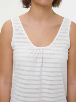 Top aus Bio Baumwolle, 11 weiss, S, GOTS