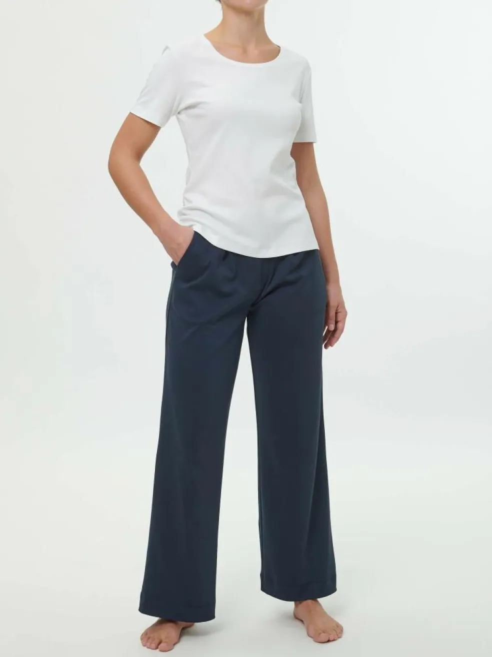 T-Shirt aus Bio-Baumwolle, 11 weiss, 38, GOTS