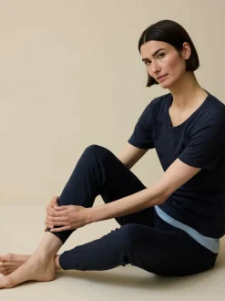 T-Shirt aus Bio-Baumwolle, 81 mitternachtsblau, 38, GOTS