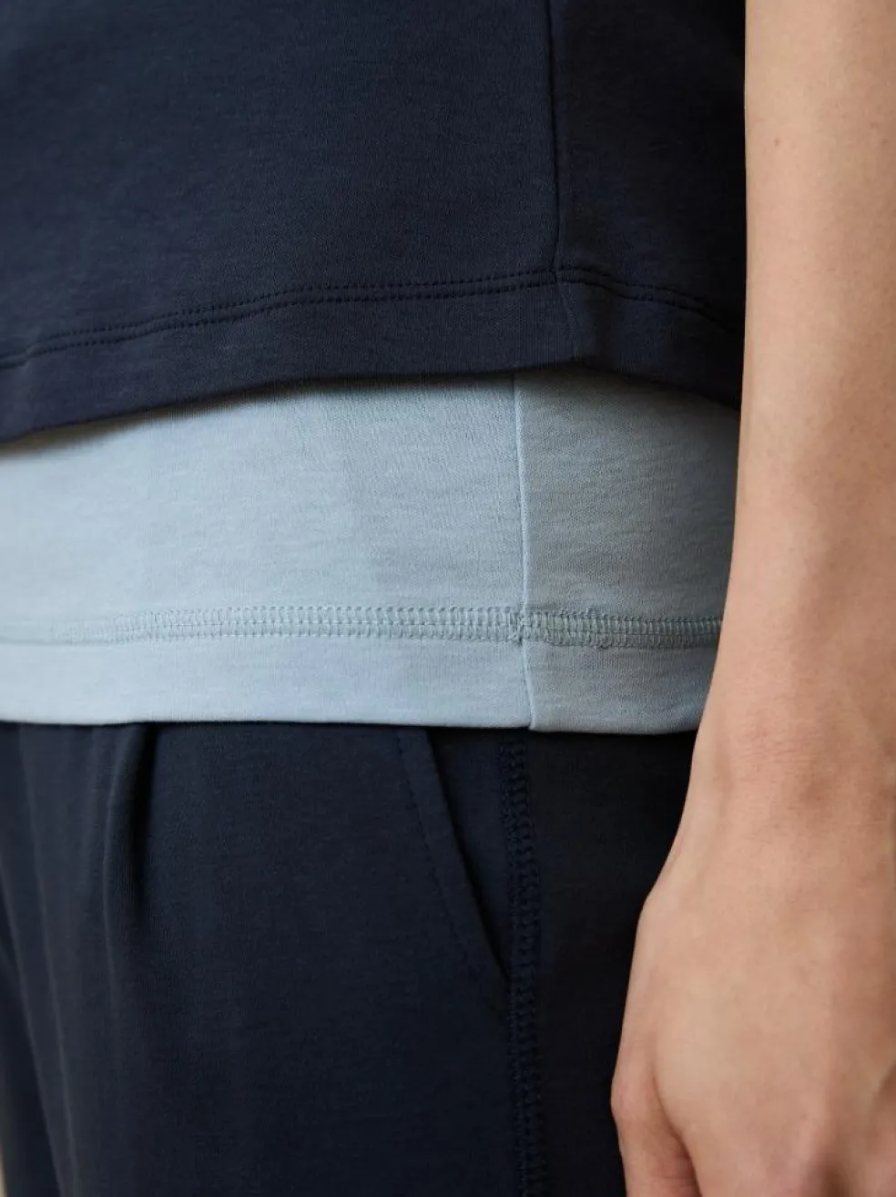 T-Shirt aus Bio-Baumwolle, 81 mitternachtsblau, 38, GOTS