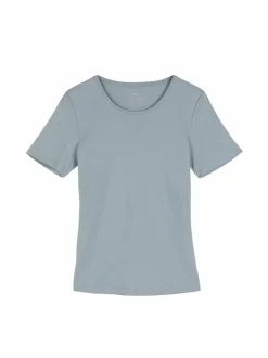 T-Shirt aus Bio-Baumwolle, 29 seegrün, 38, GOTS