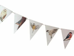 Wimpelkette - Vogelwelt, 15 Wimpel
