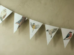 Wimpelkette - Vogelwelt, 15 Wimpel