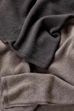 Wohndecke Damian, nougatbraun, 140 x 200 cm, 100 % Yakhaar