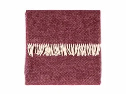 Wohndecke Selma, port, 130 x 200 cm, 100 % Schurwolle (Lamm), eco-wool