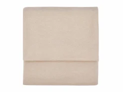 Wohndecke Yannick, sesam, 140 x 200 cm, 100 % Baumwolle, Baumwolle kbA, GOTS