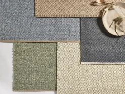 Wollteppich Ambo, GOTS, Dunkelbraun, 70 x 140 cm