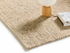 Wollteppich Bolla Pur, Haselnuss, 70 x 140 cm