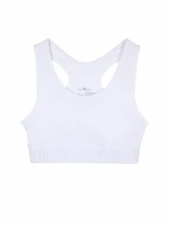 Yoga Bra aus Bio Baumwolle, 11 weiss, 38, GOTS