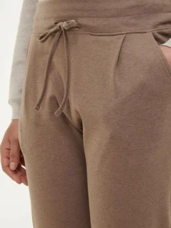 Yogahose aus Bio Baumwolle, 62 walnuss melange, 38, GOTS