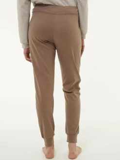 Yogahose aus Bio Baumwolle, 62 walnuss melange, 38, GOTS