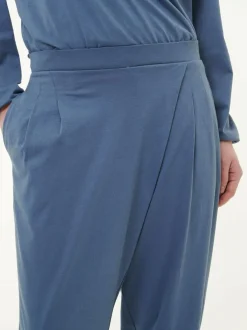 Yogahose aus Bio Baumwolle, 33 vintage indigo, S