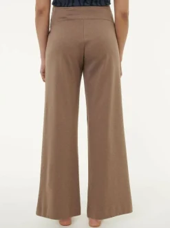 Yogahose aus Bio Baumwolle, 62 walnuss melange, 38, GOTS