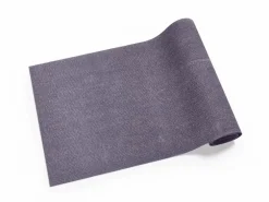 Yogamatte aus Naturkautschuk, rauch, 62 x 182 cm, 100 % Naturkautschuk