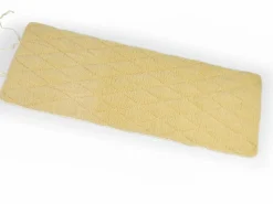 Yogamatte mit Schurwolle, natur, 75 x 200 cm, Schurwolle kbT, Baumwolle kbA