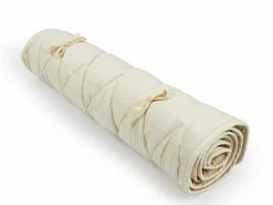 Yogamatte, natur, 75 x 200 cm, 100 % Baumwolle, Vorder- und Rückseite teilweise beschichtet, GOTS